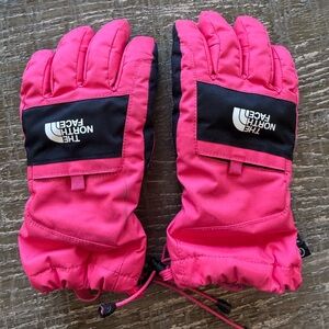 The North Face Girls Youth Pink Montana Futurelight Etip Glove Ski/Snow Small